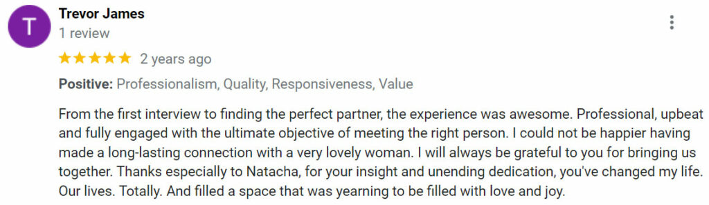 5-star Joan Paiement review on Google