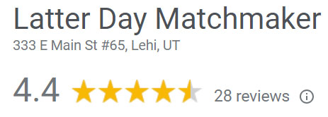4.4 star rating for Latter Day Matchmaker on Google