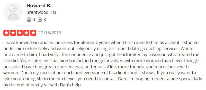 5-star Matchmaking Miami Yelp review