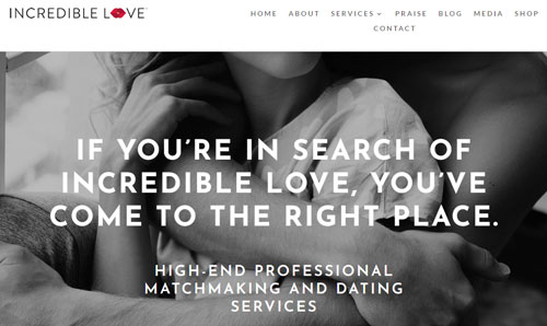 Incredible Love homepage