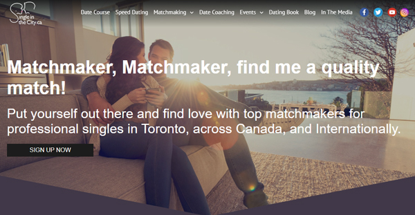 Single In The City website