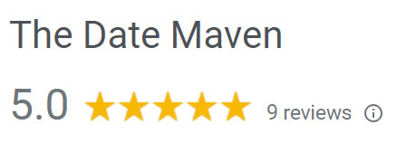 The Date Maven 5-star google rating