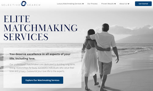 Selective Search  matchmaking website