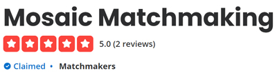 Mosaic Matchmaking 2-star Yelp rating