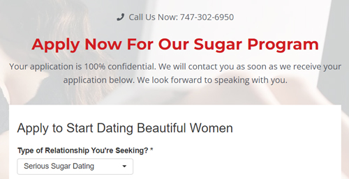 Sugar Matchmaking application for men