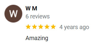 5-star Google review for singles coach Amy Owens