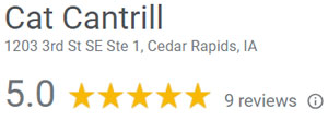 Cat Cantrill 5-star Google review rating
