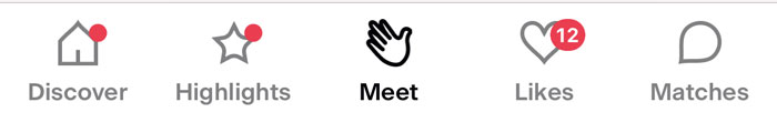 Match Meet icon in menu bar