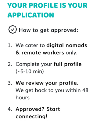 Nomad Soulmates application process