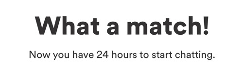 A Dating Expert Answers “What Is Bumble?” 5 Match notification on Bumble