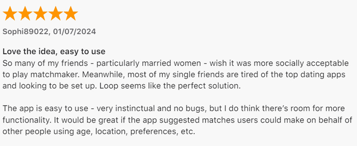 5-star Loop review